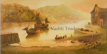 Road to the Sea- Vashti Trudeau Giclee Print